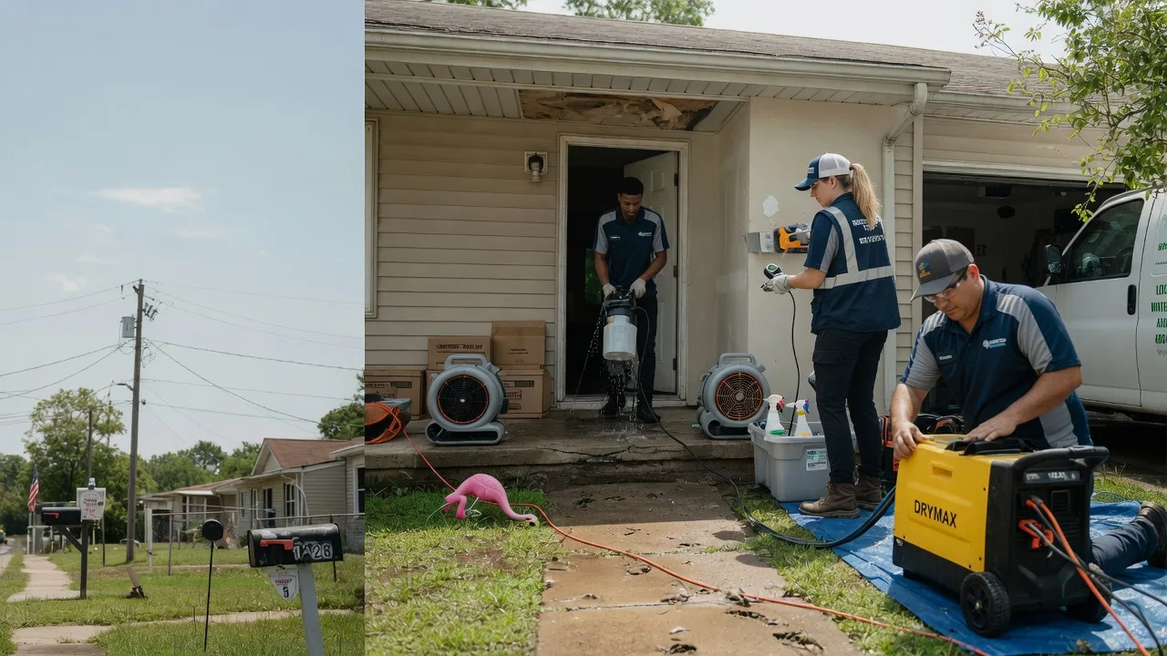 Storm Damage Water Removal in Gleason, TN near me